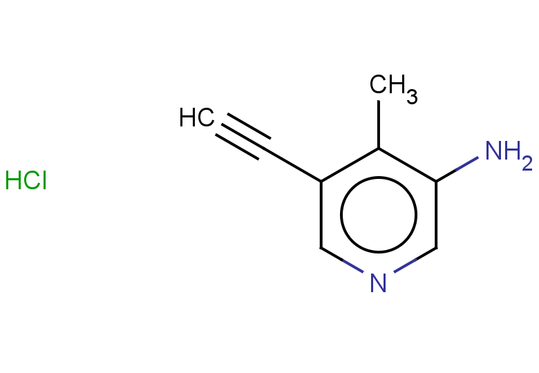 5-ethynyl-4-methylpyridin-3-amine hydrochloride