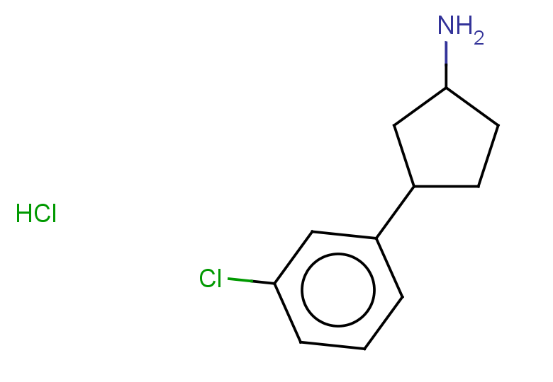 3-(3-chlorophenyl)cyclopentan-1-amine hydrochloride