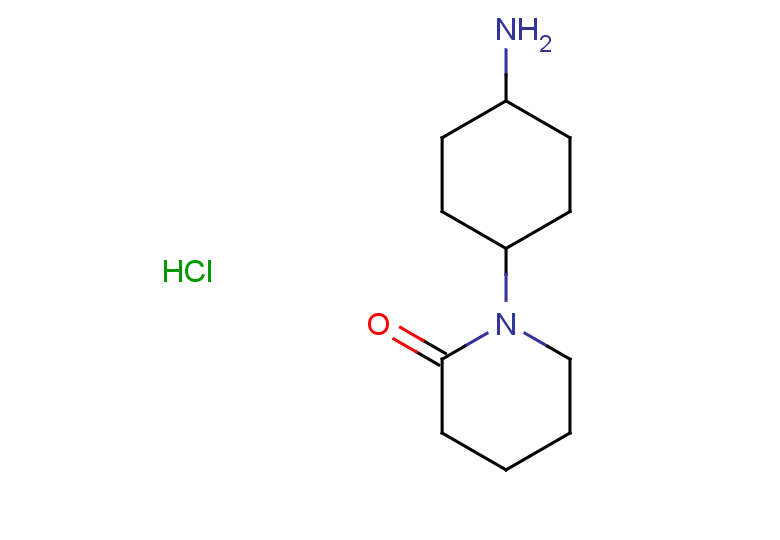 1-(4-aminocyclohexyl)piperidin-2-one hydrochloride
