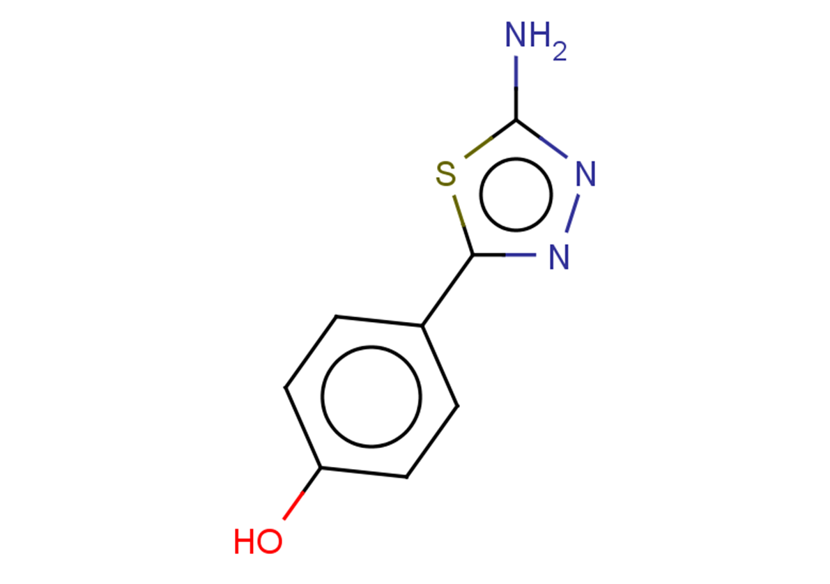 4-(5-amino-1,3,4-thiadiazol-2-yl)phenol