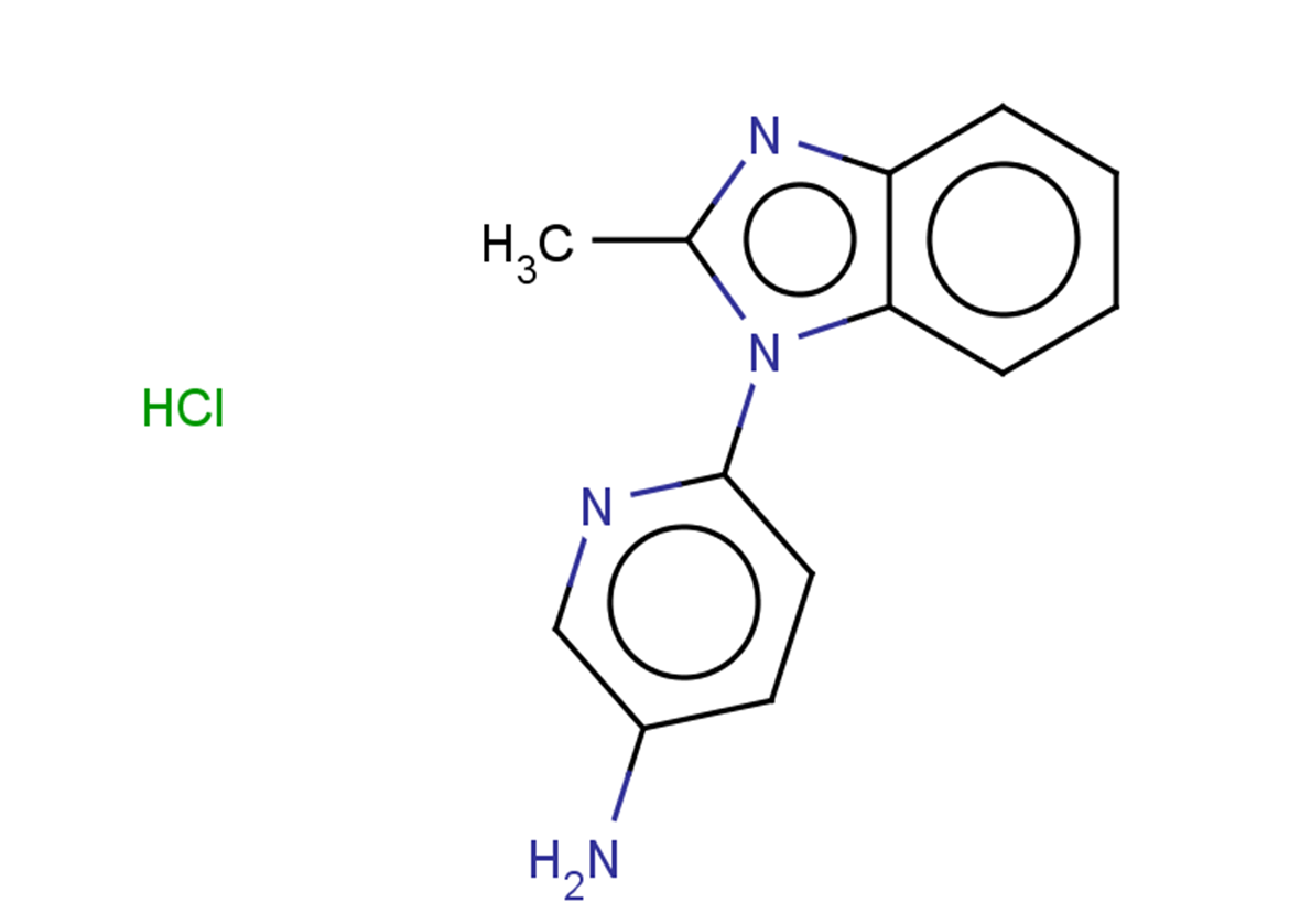 6-(2-methyl-1H-1,3-benzodiazol-1-yl)pyridin-3-amine hydrochloride