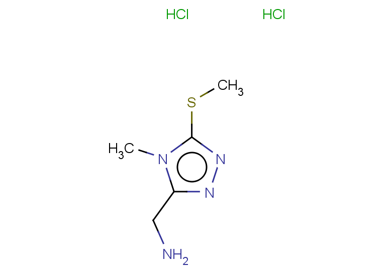 [4-methyl-5-(methylsulfanyl)-4H-1,2,4-triazol-3-yl]methanamine dihydrochloride