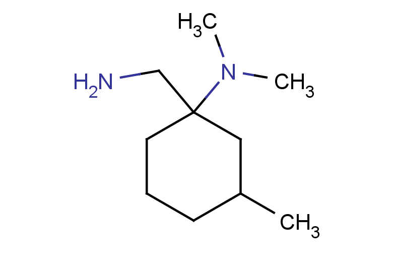 1-(aminomethyl)-N,N,3-trimethylcyclohexan-1-amine