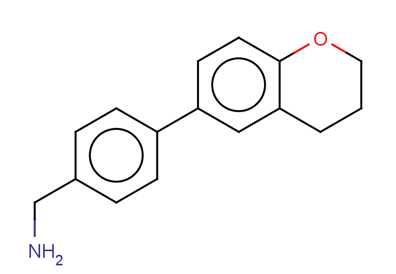[4-(3,4-dihydro-2H-1-benzopyran-6-yl)phenyl]methanamine