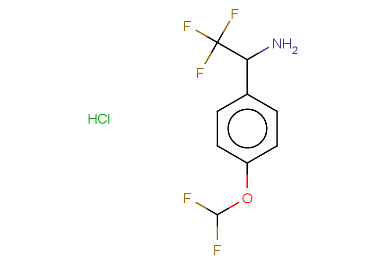 1-[4-(difluoromethoxy)phenyl]-2,2,2-trifluoroethan-1-amine hydrochloride