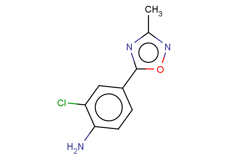 2-chloro-4-(3-methyl-1,2,4-oxadiazol-5-yl)aniline
