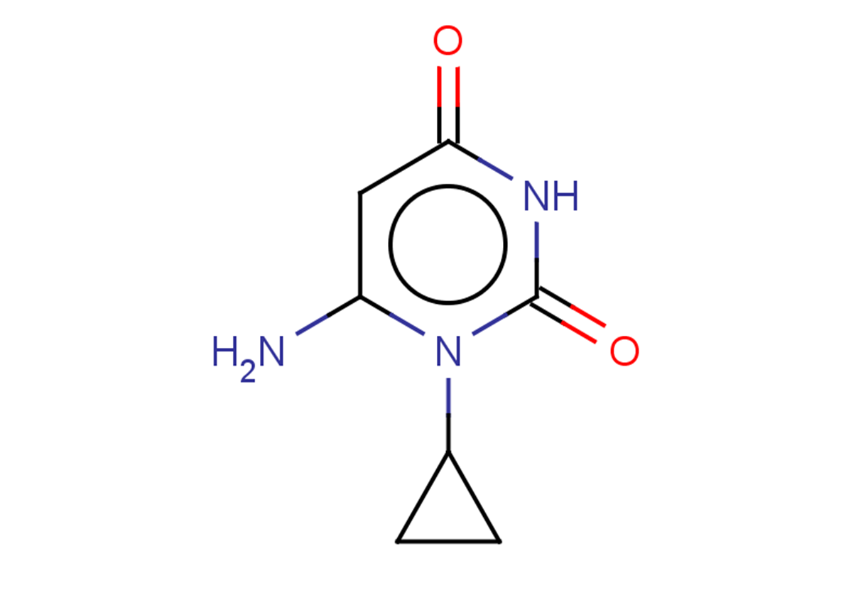 6-amino-1-cyclopropyl-1,2,3,4-tetrahydropyrimidine-2,4-dione