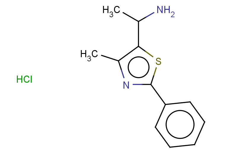 1-(4-methyl-2-phenyl-1,3-thiazol-5-yl)ethan-1-amine hydrochloride