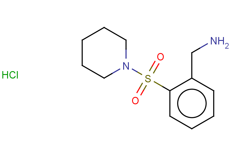 [2-(piperidine-1-sulfonyl)phenyl]methanamine hydrochloride
