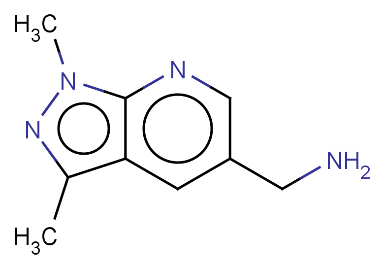 {1,3-dimethyl-1H-pyrazolo[3,4-b]pyridin-5-yl}methanamine