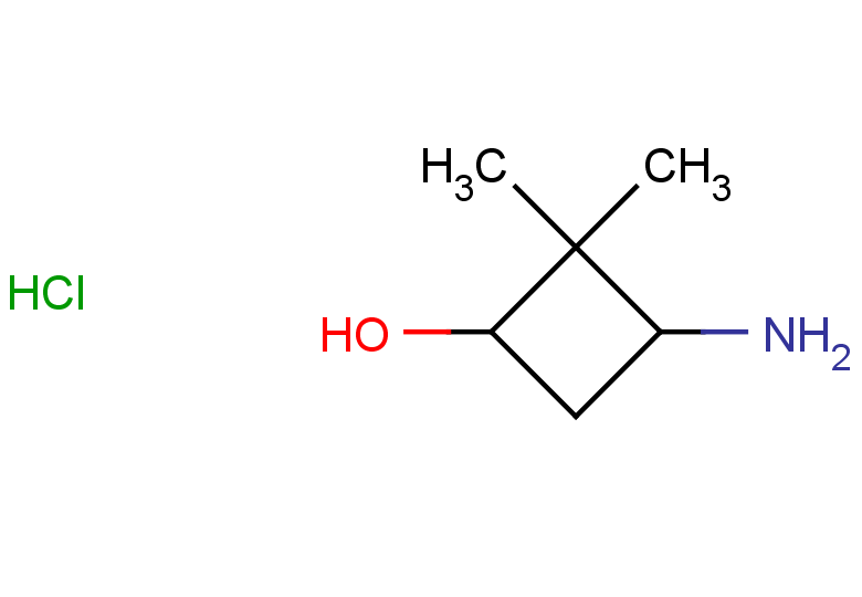 3-amino-2,2-dimethylcyclobutan-1-ol hydrochloride, Mixture of diastereomers