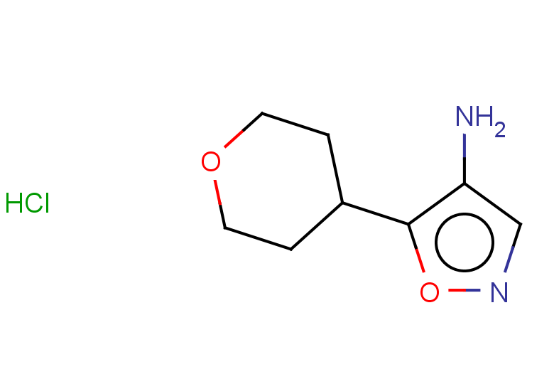 5-(oxan-4-yl)-1,2-oxazol-4-amine hydrochloride