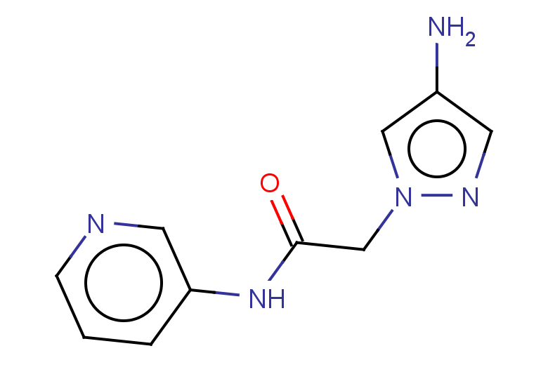 2-(4-amino-1H-pyrazol-1-yl)-N-(pyridin-3-yl)acetamide