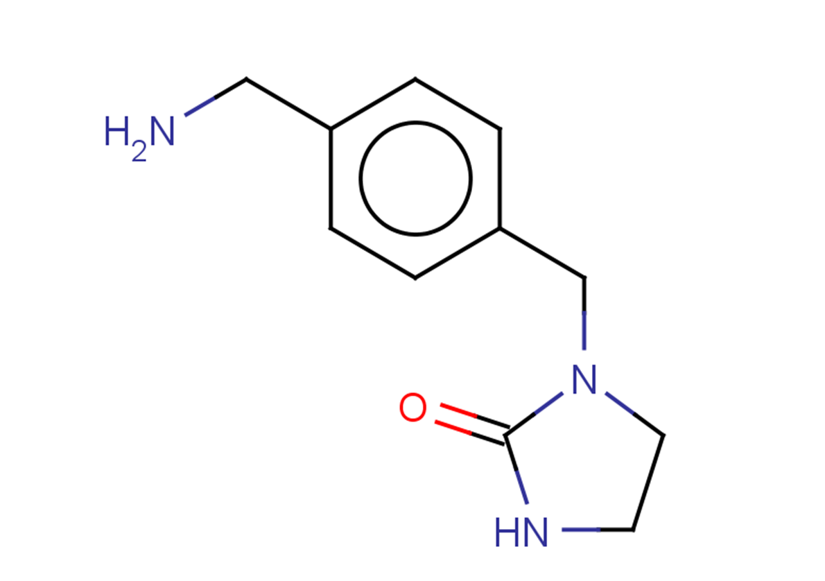 1-(4-(aminomethyl)benzyl)imidazolidin-2-one