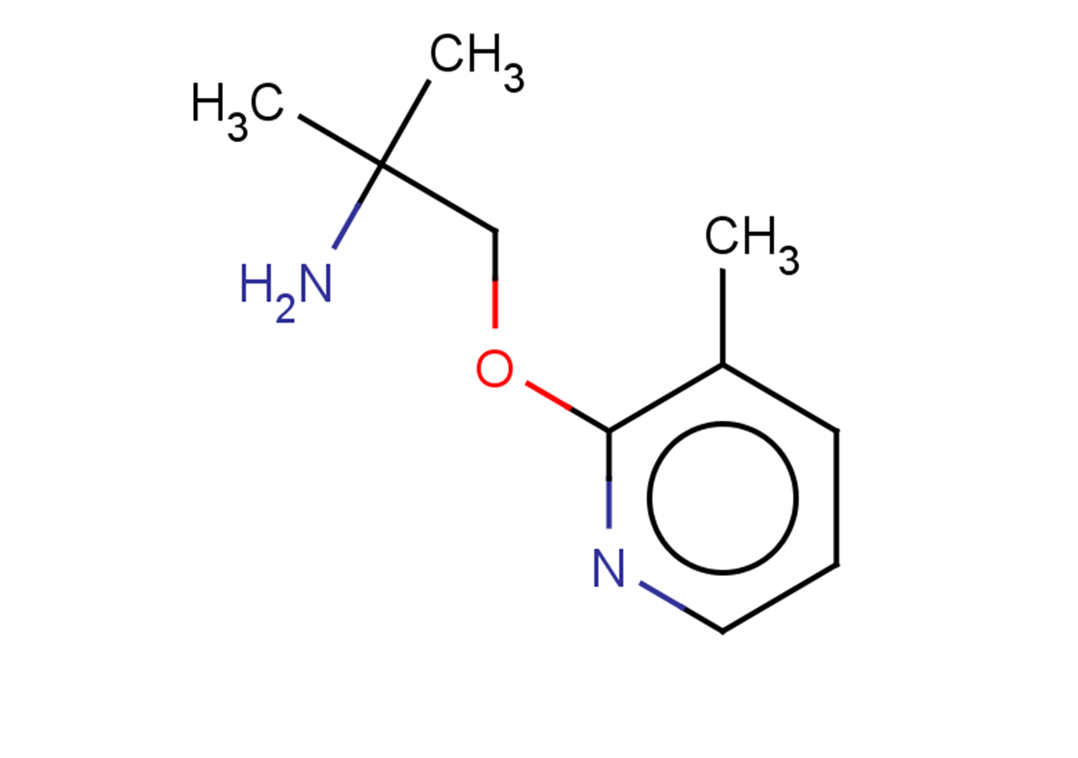 2-methyl-1-[(3-methylpyridin-2-yl)oxy]propan-2-amine