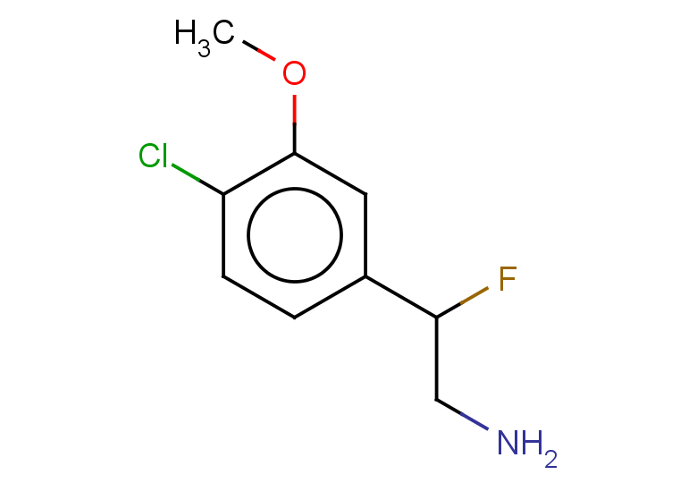 2-(4-chloro-3-methoxyphenyl)-2-fluoroethan-1-amine