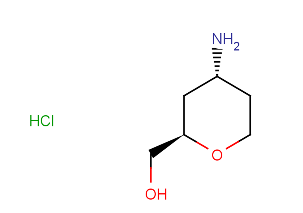 rac-[(2R,4R)-4-aminooxan-2-yl]methanol hydrochloride, trans