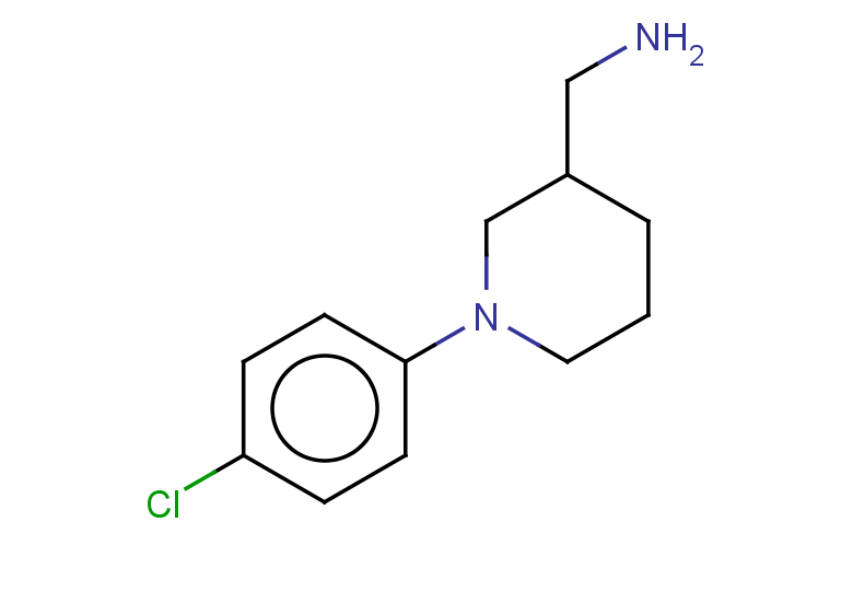 1-[1-(4-chlorophenyl)piperidin-3-yl]methanamine