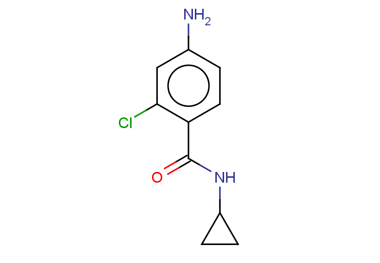 4-amino-2-chloro-N-cyclopropylbenzamide