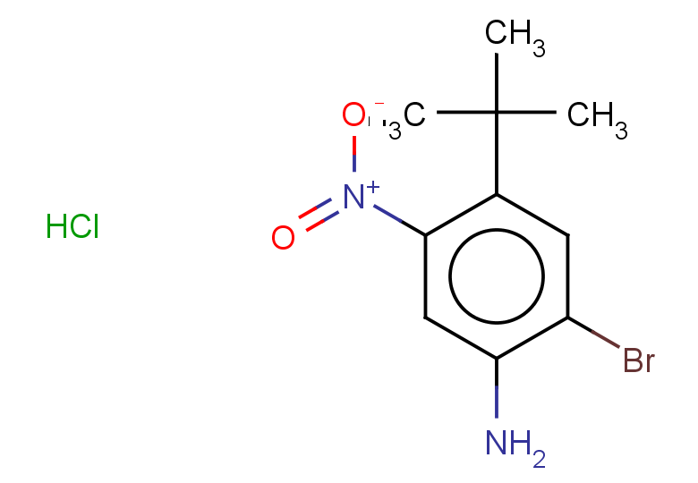 2-bromo-4-tert-butyl-5-nitroaniline hydrochloride