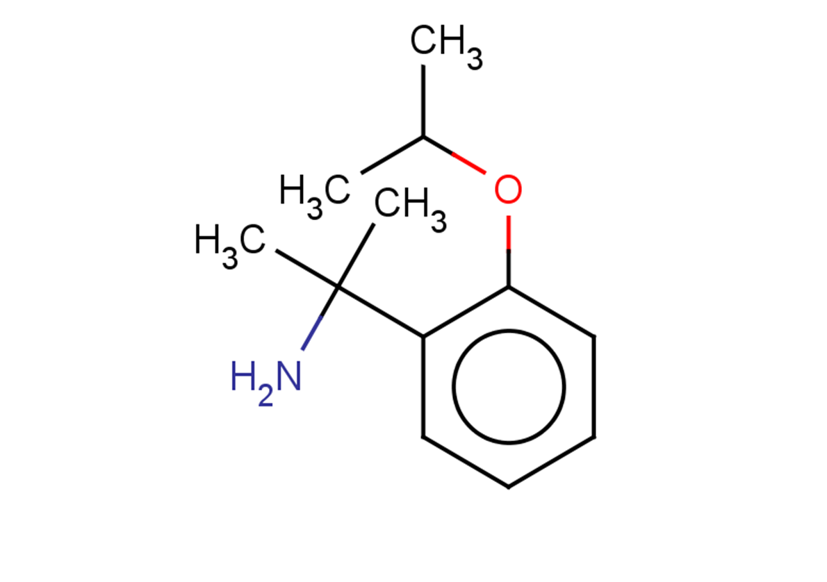 2-[2-(propan-2-yloxy)phenyl]propan-2-amine