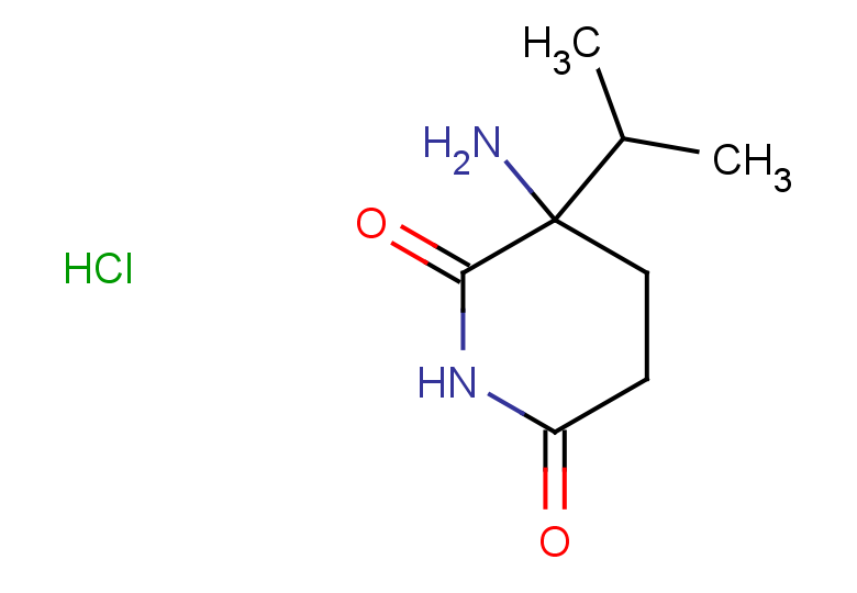 3-amino-3-(propan-2-yl)piperidine-2,6-dione hydrochloride