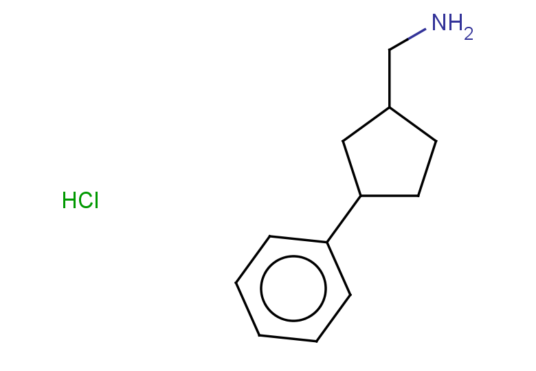 (3-phenylcyclopentyl)methanamine hydrochloride, Mixture of diastereomers