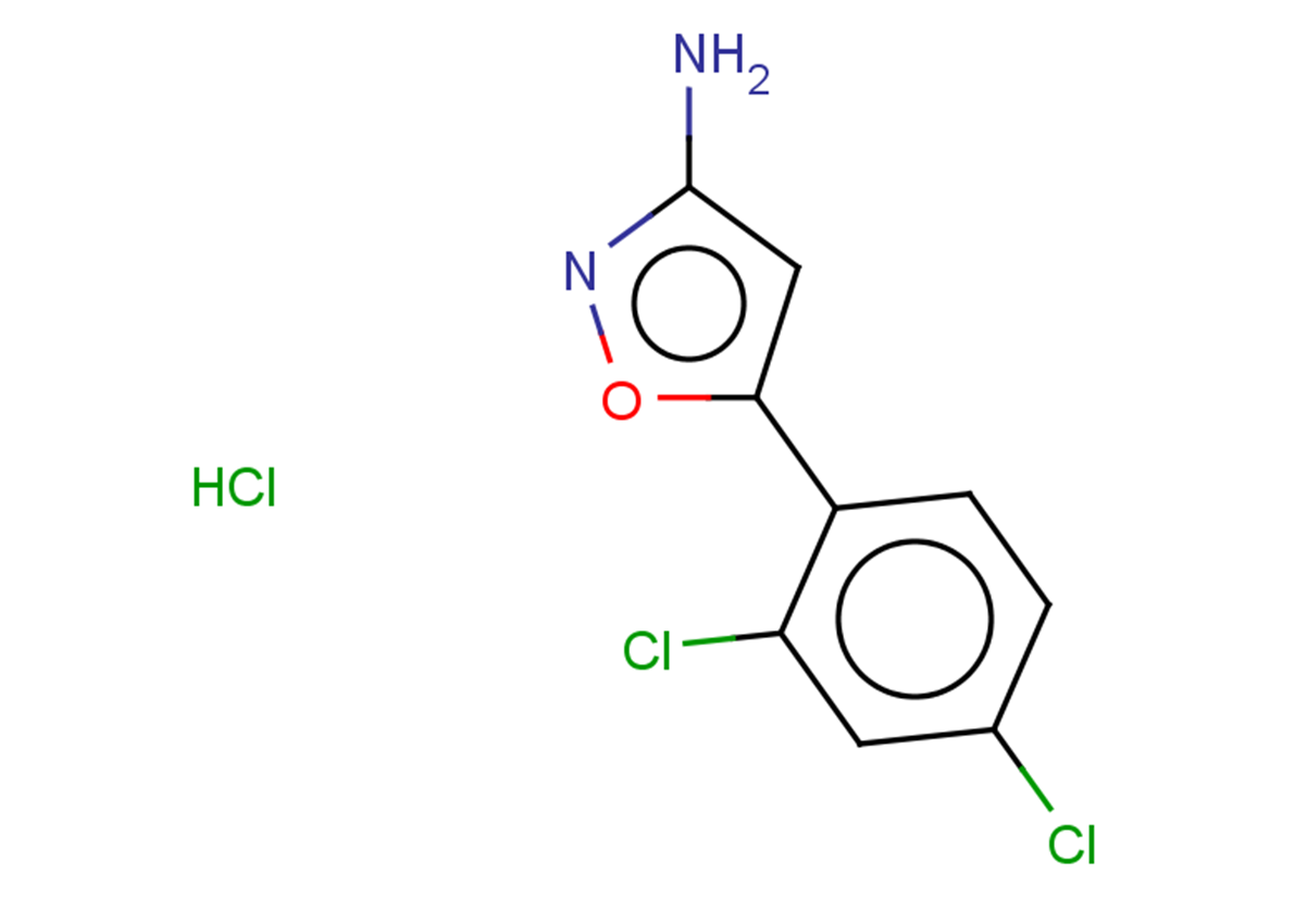 5-(2,4-dichlorophenyl)-1,2-oxazol-3-amine hydrochloride