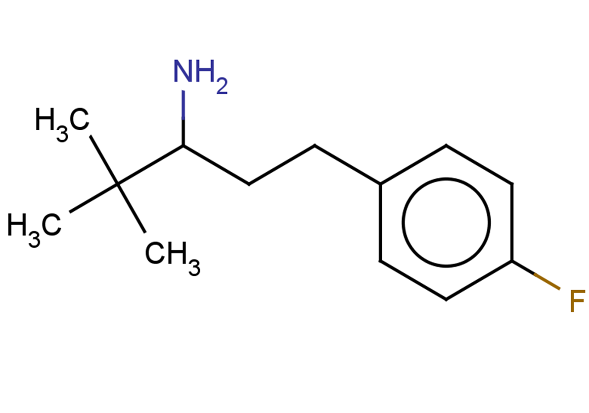 1-(4-fluorophenyl)-4,4-dimethylpentan-3-amine