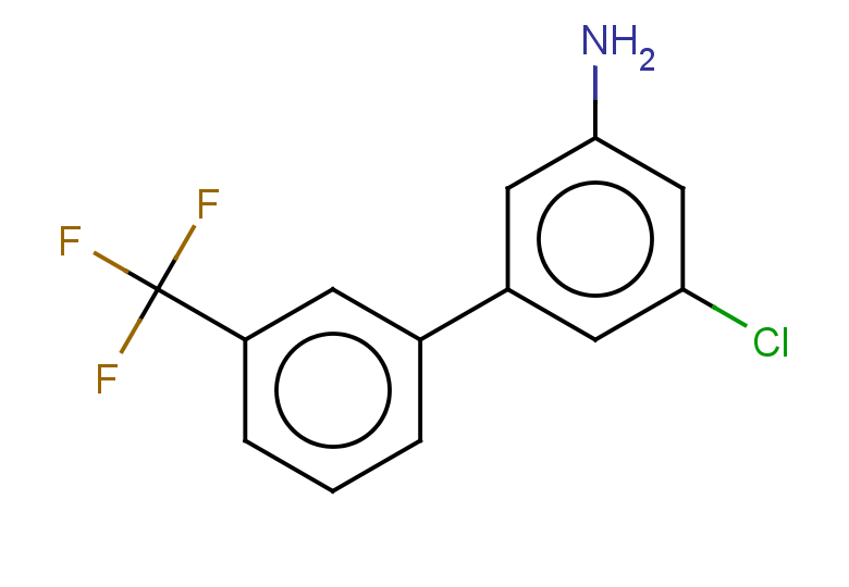 3-chloro-5-[3-(trifluoromethyl)phenyl]aniline