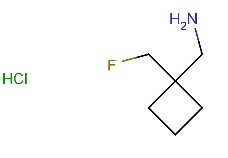 1-[1-(fluoromethyl)cyclobutyl]methanamine hydrochloride
