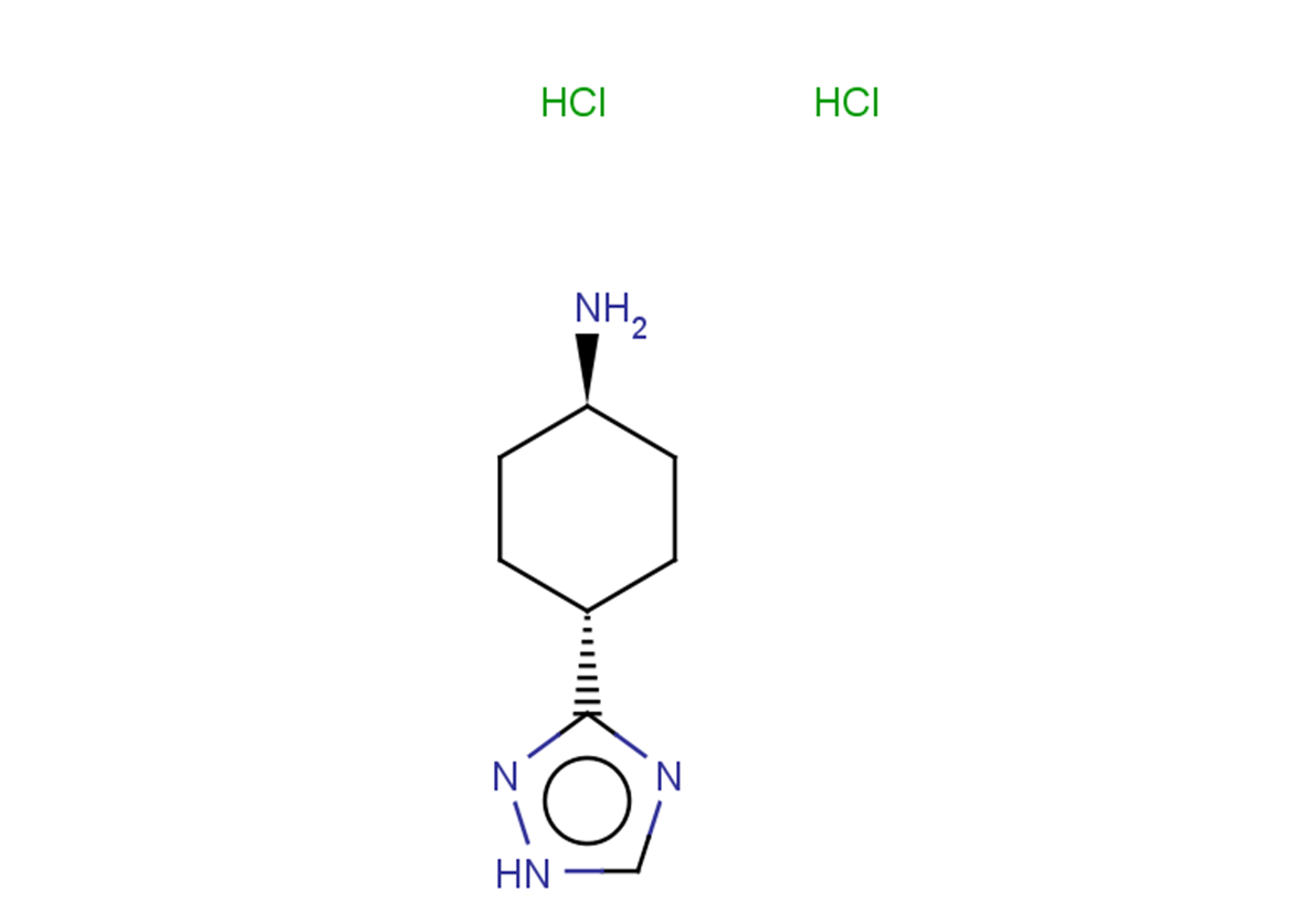 rac-(1r,4r)-4-(1H-1,2,4-triazol-3-yl)cyclohexan-1-amine dihydrochloride, trans