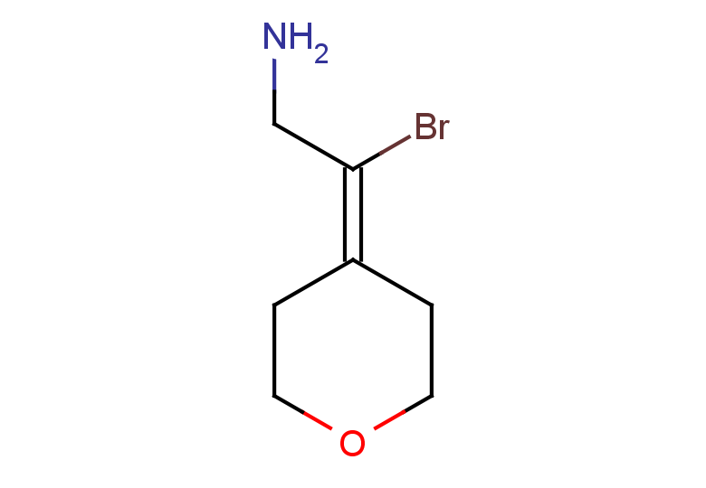 2-bromo-2-(oxan-4-ylidene)ethan-1-amine