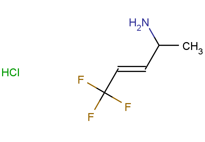 (3E)-5,5,5-trifluoropent-3-en-2-amine hydrochloride