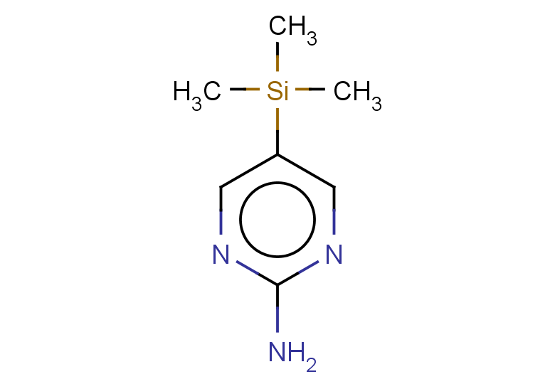 5-(trimethylsilyl)pyrimidin-2-amine