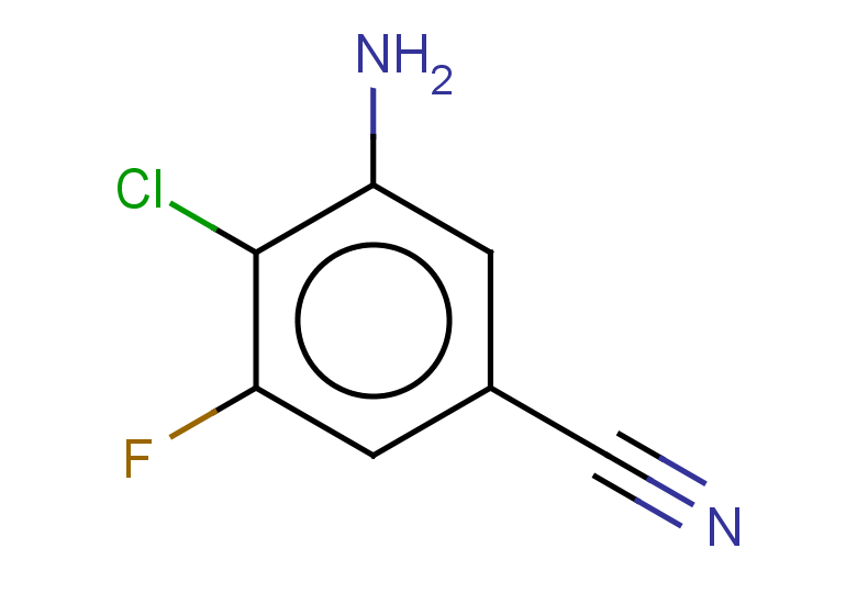 3-amino-4-chloro-5-fluorobenzonitrile