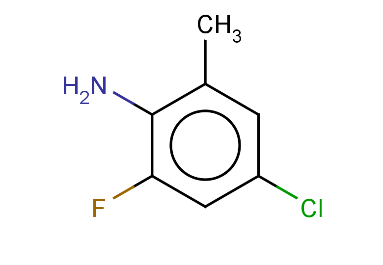 4-chloro-2-fluoro-6-methylaniline