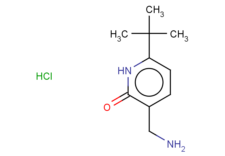 3-(aminomethyl)-6-tert-butyl-1,2-dihydropyridin-2-one hydrochloride