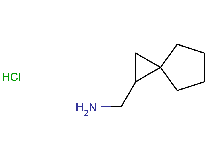 1-{spiro[2.4]heptan-1-yl}methanamine hydrochloride
