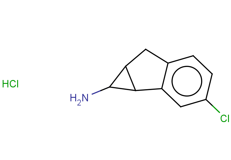 3-chloro-1H,1aH,6H,6aH-cyclopropa[a]inden-1-amine hydrochloride, Mixture of diastereomers