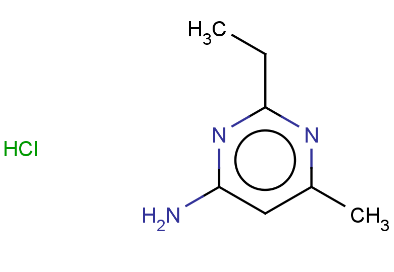 2-ethyl-6-methylpyrimidin-4-amine hydrochloride