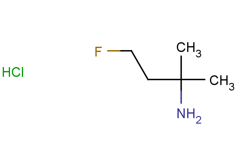 4-fluoro-2-methylbutan-2-amine hydrochloride