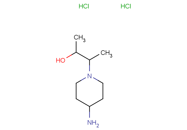 3-(4-aminopiperidin-1-yl)butan-2-ol dihydrochloride