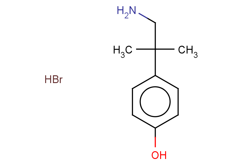 4-(1-amino-2-methylpropan-2-yl)phenol hydrobromide