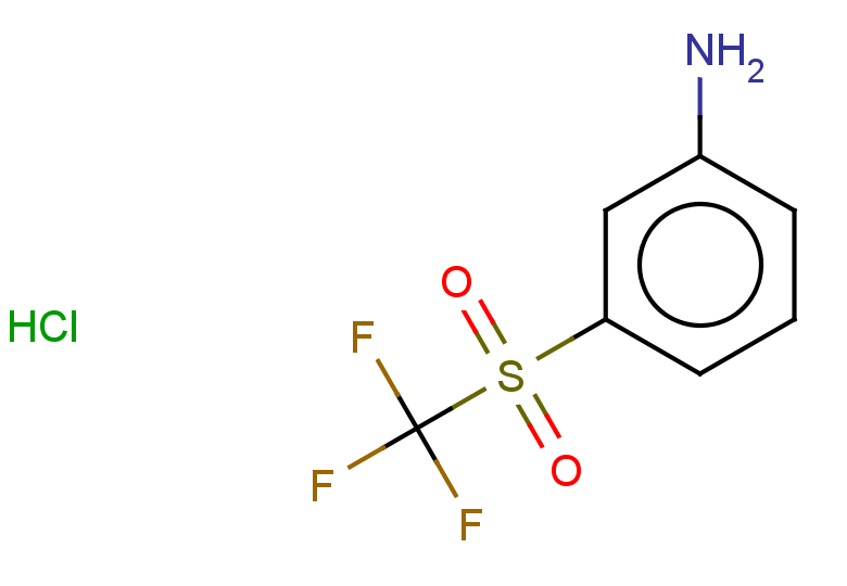 3-trifluoromethanesulfonylaniline hydrochloride