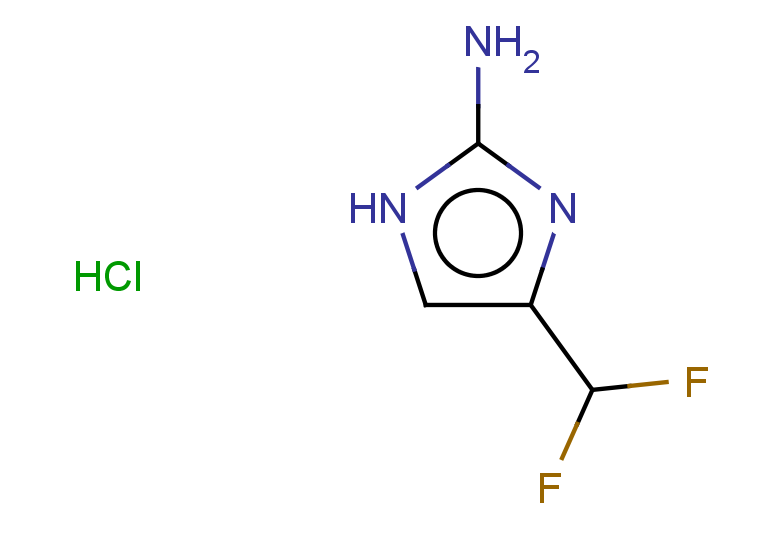 4-(difluoromethyl)-1H-imidazol-2-amine hydrochloride