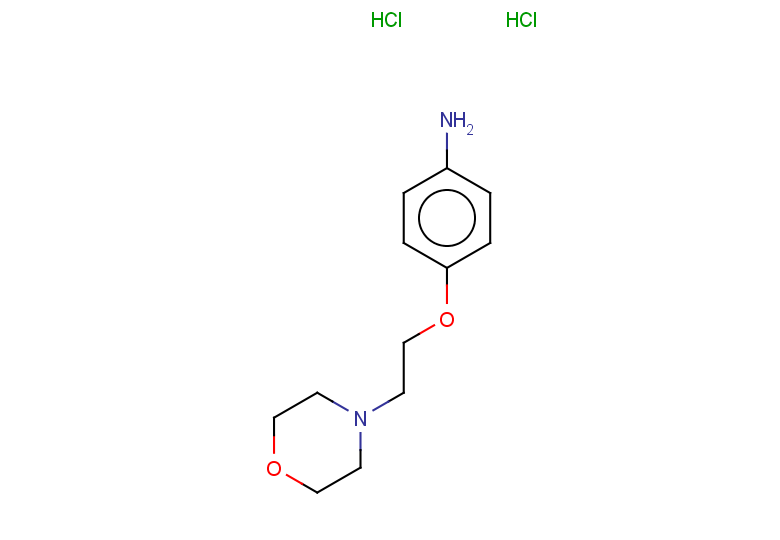 4-[2-(morpholin-4-yl)ethoxy]aniline dihydrochloride
