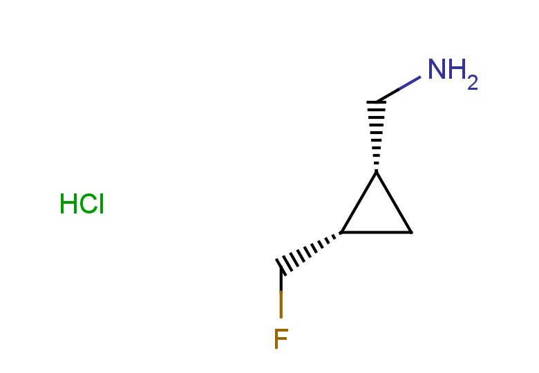 rac-1-[(1R,2S)-2-(fluoromethyl)cyclopropyl]methanamine hydrochloride, cis