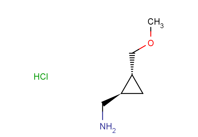 rac-1-[(1R,2R)-2-(methoxymethyl)cyclopropyl]methanamine hydrochloride, trans