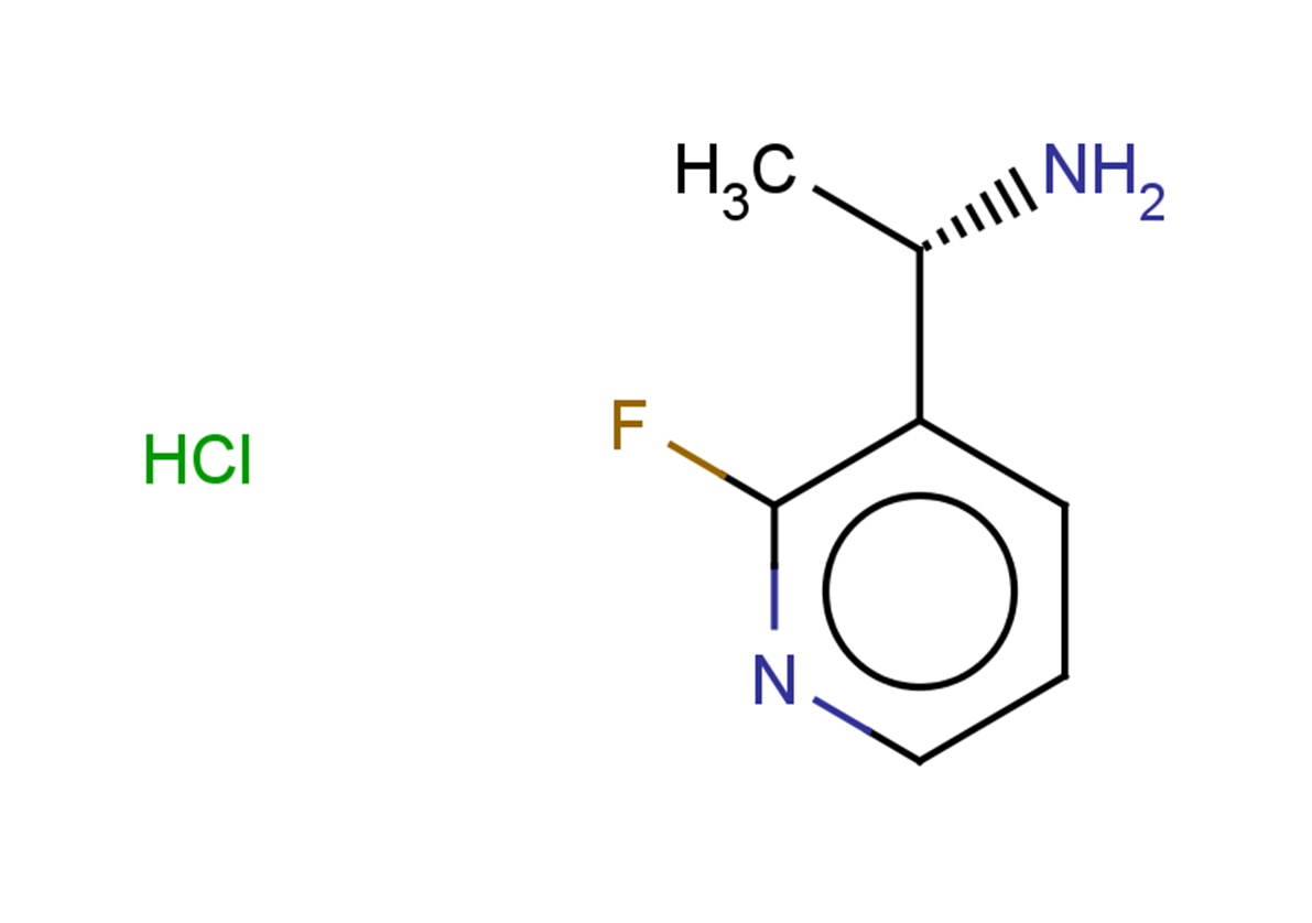 (1S)-1-(2-fluoropyridin-3-yl)ethan-1-amine hydrochloride